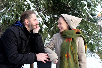 Aistė Smilgevičiūtė ir Rokas Radzevičius. [Arūno Petronio nuotr.]